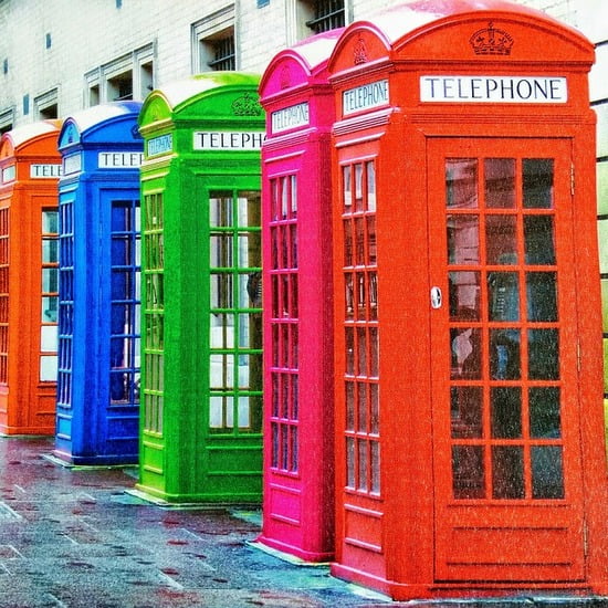 cabine rosse a Londra - Cabine telefoniche colorate a Londra