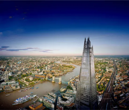 The View from The Shard: panorama su Londra