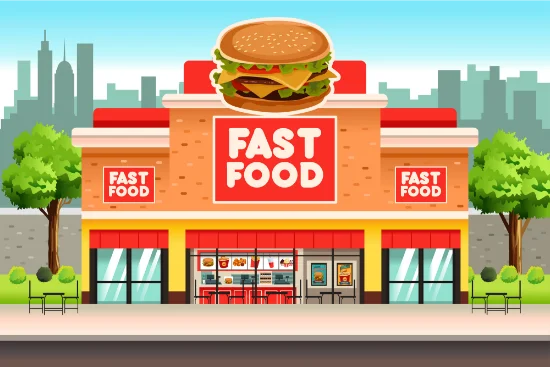 Mangiare al fast food