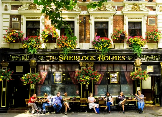 The Sherlock Holmes Pub a Londra