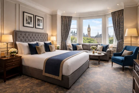 hotel o appartamento a Londra - Una stanza d'hotel elegante a Londra